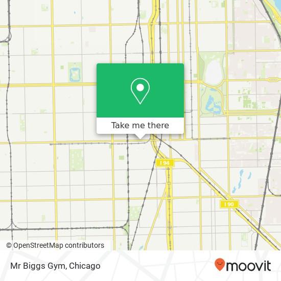 Mr Biggs Gym map