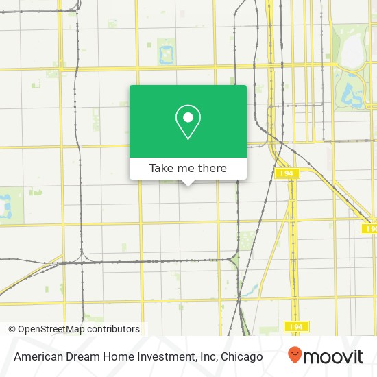 American Dream Home Investment, Inc map