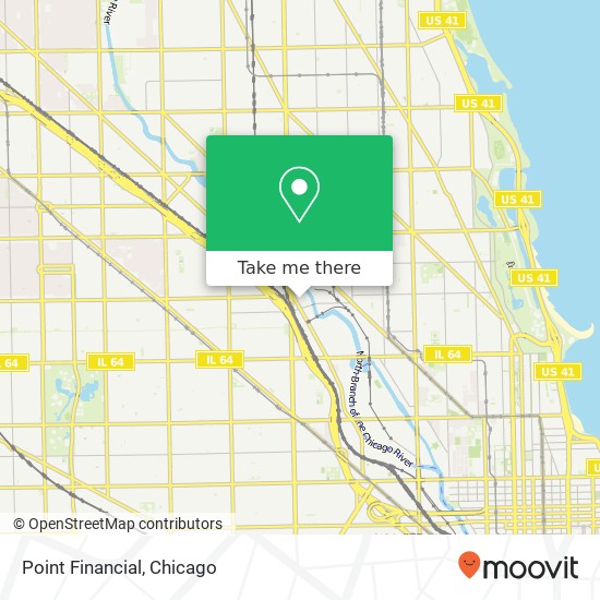 Point Financial map