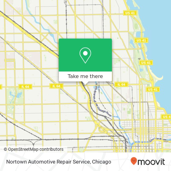 Nortown Automotive Repair Service map