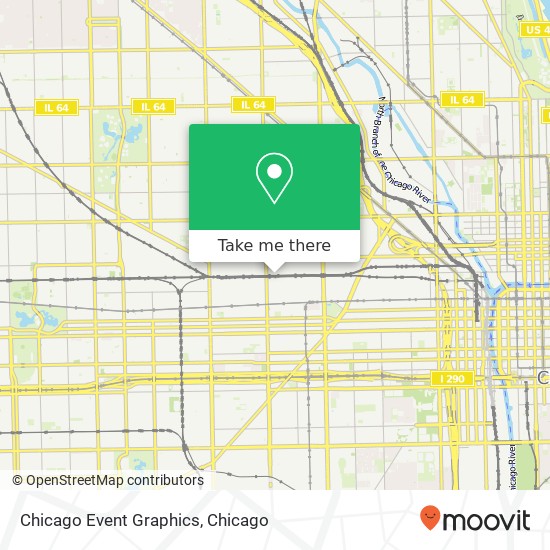 Chicago Event Graphics map