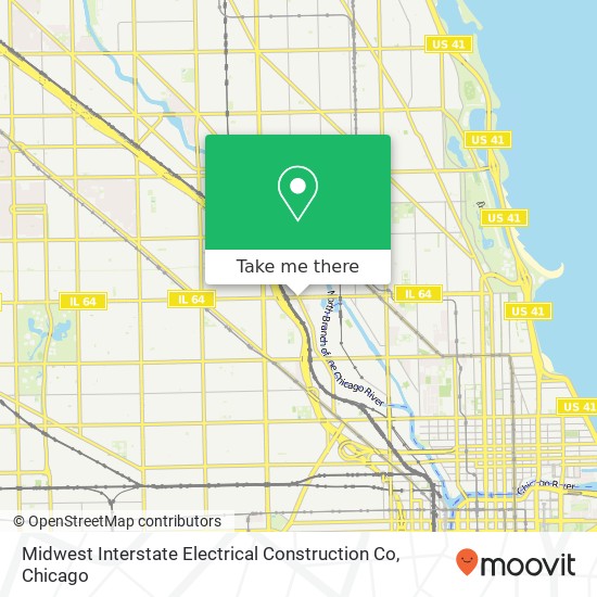 Midwest Interstate Electrical Construction Co map