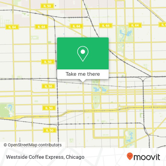 Mapa de Westside Coffee Express