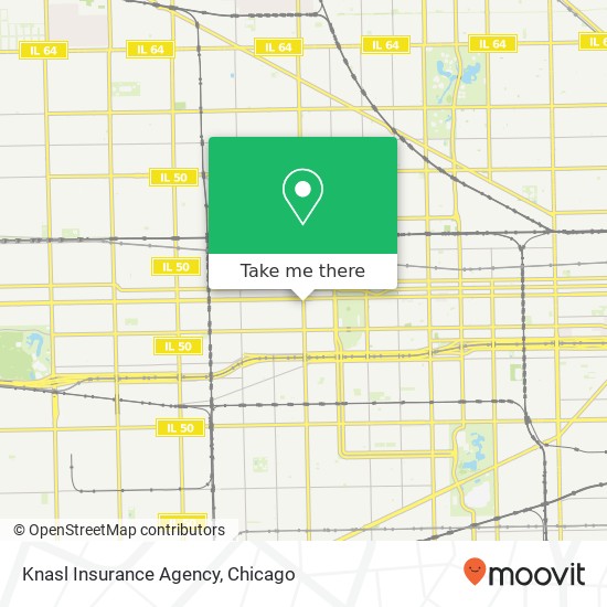 Knasl Insurance Agency map