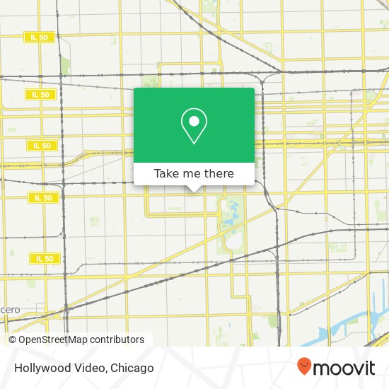 Hollywood Video map