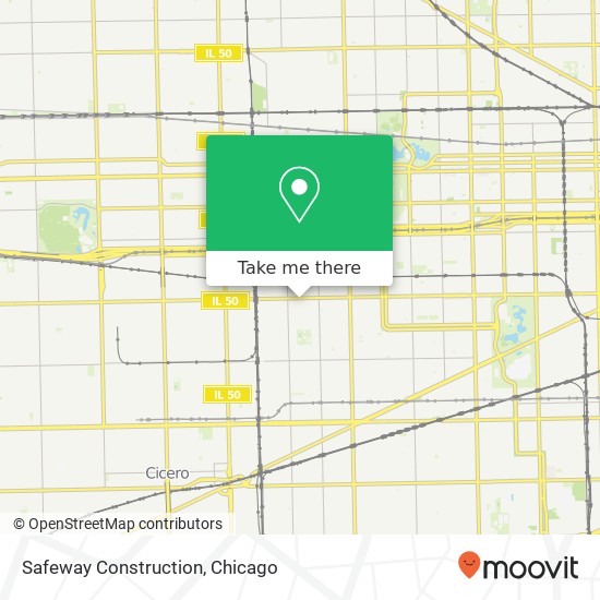 Safeway Construction map