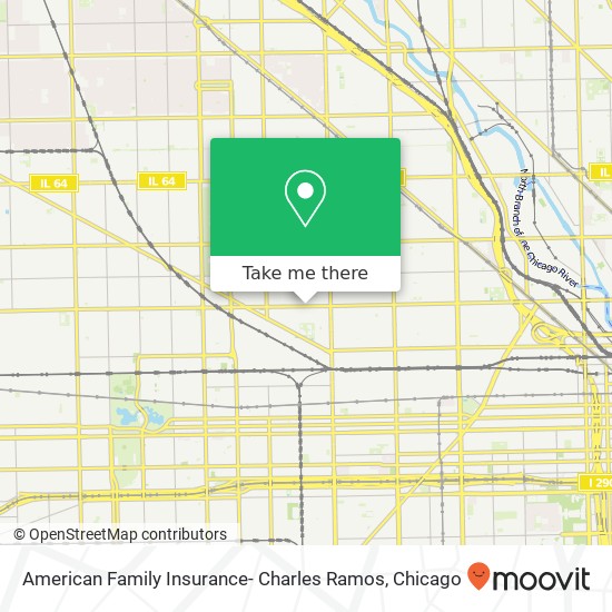 American Family Insurance- Charles Ramos map