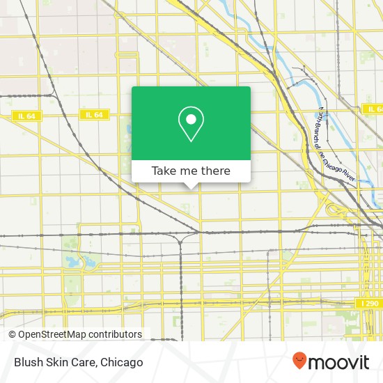 Blush Skin Care map