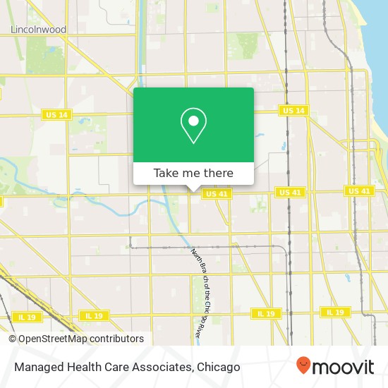 Managed Health Care Associates map