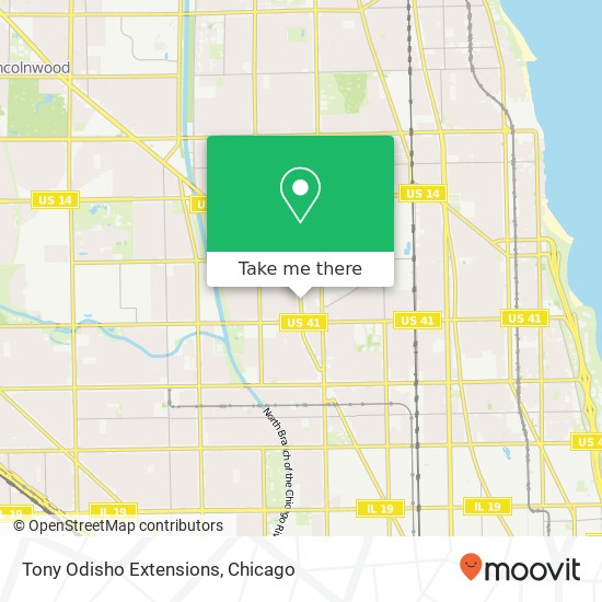 Tony Odisho Extensions map