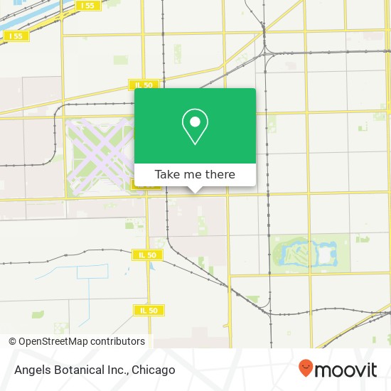 Angels Botanical Inc. map