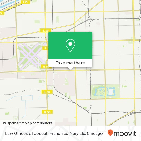 Mapa de Law Offices of Joseph Francisco Nery Llc