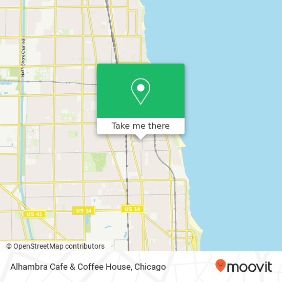 Alhambra Cafe & Coffee House map