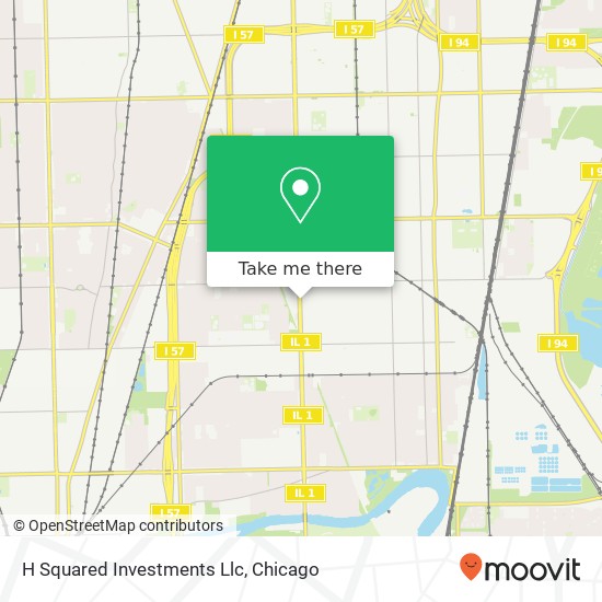 Mapa de H Squared Investments Llc