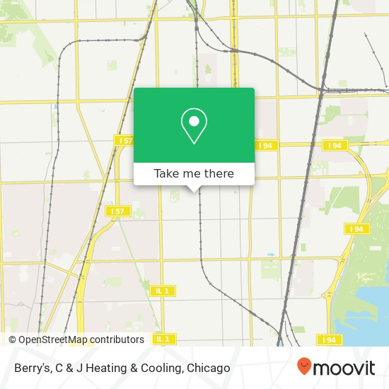 Mapa de Berry's, C & J Heating & Cooling