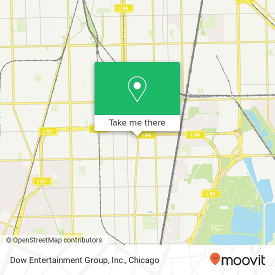 Dow Entertainment Group, Inc. map