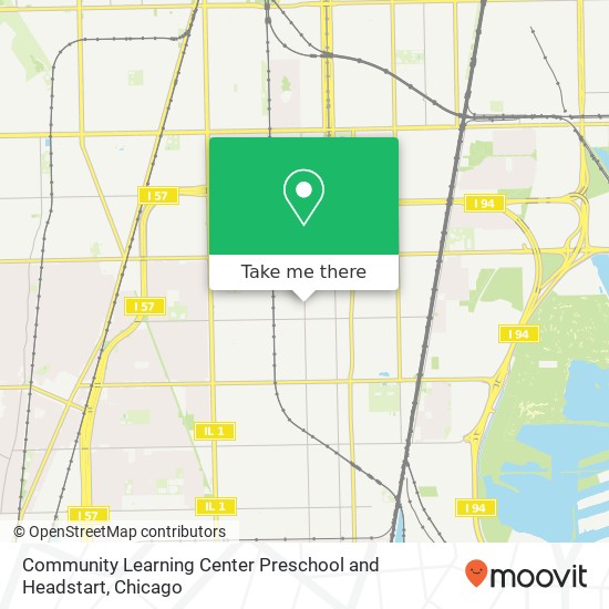 Community Learning Center Preschool and Headstart map
