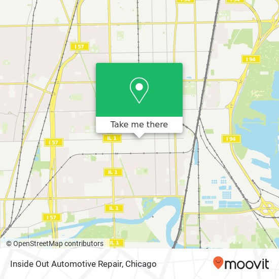 Inside Out Automotive Repair map