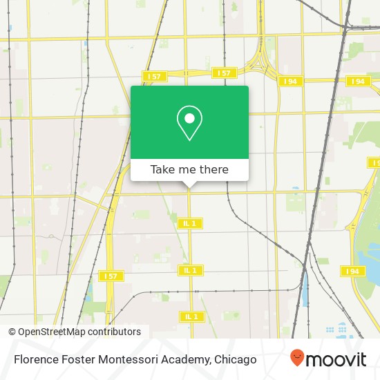 Mapa de Florence Foster Montessori Academy