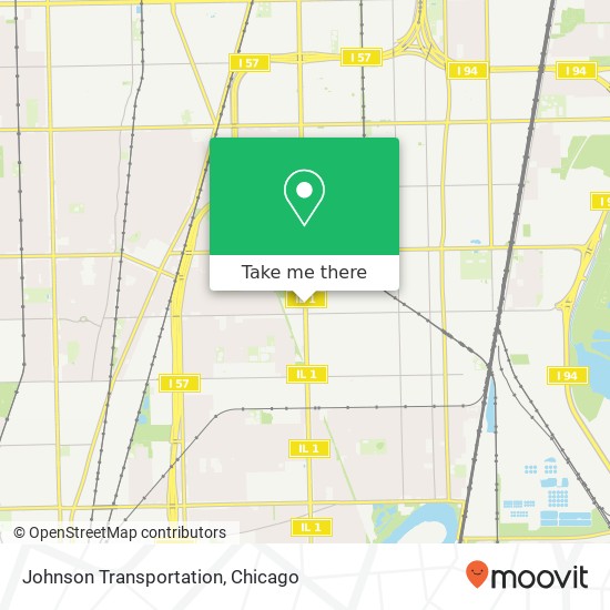Mapa de Johnson Transportation