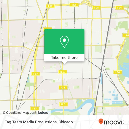 Mapa de Tag Team Media Productions
