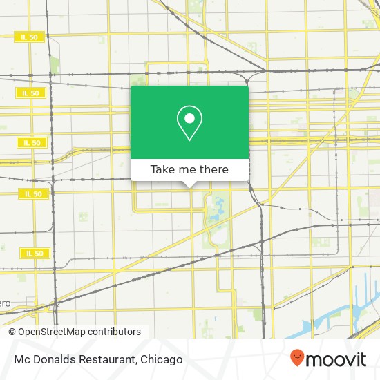 Mc Donalds Restaurant map