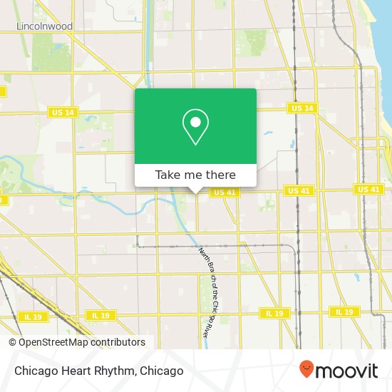 Mapa de Chicago Heart Rhythm