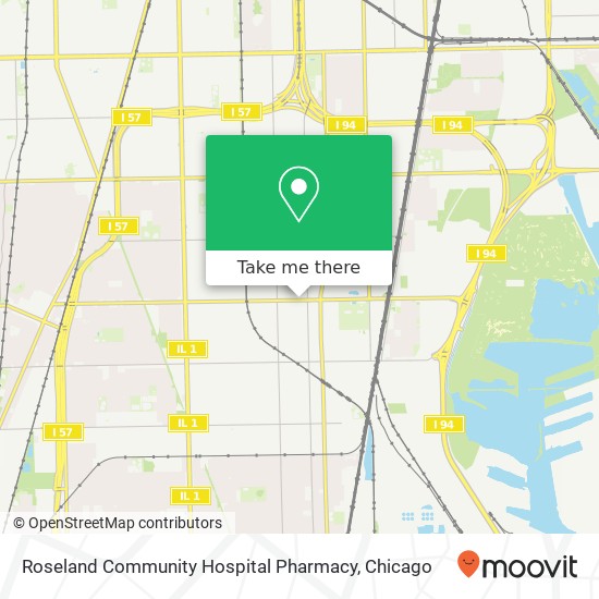 Mapa de Roseland Community Hospital Pharmacy