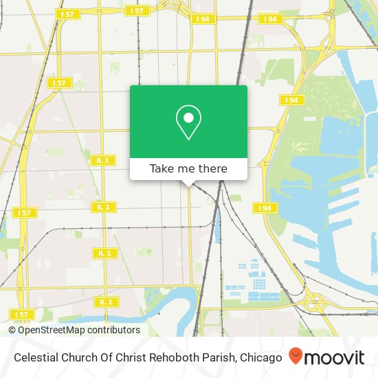 Celestial Church Of Christ Rehoboth Parish map