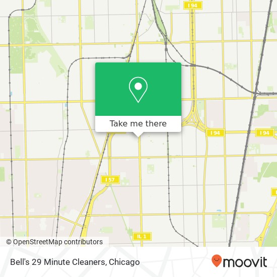 Bell's 29 Minute Cleaners map