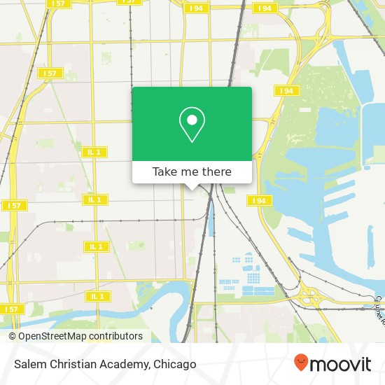 Salem Christian Academy map