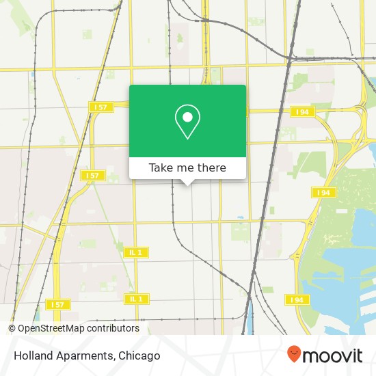 Mapa de Holland Aparments