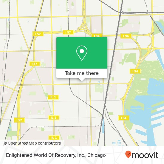 Enlightened World Of Recovery, Inc. map