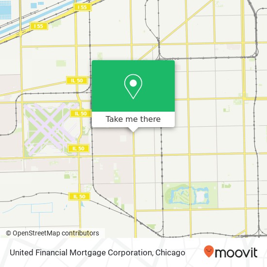 Mapa de United Financial Mortgage Corporation