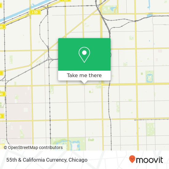 55th & California Currency map