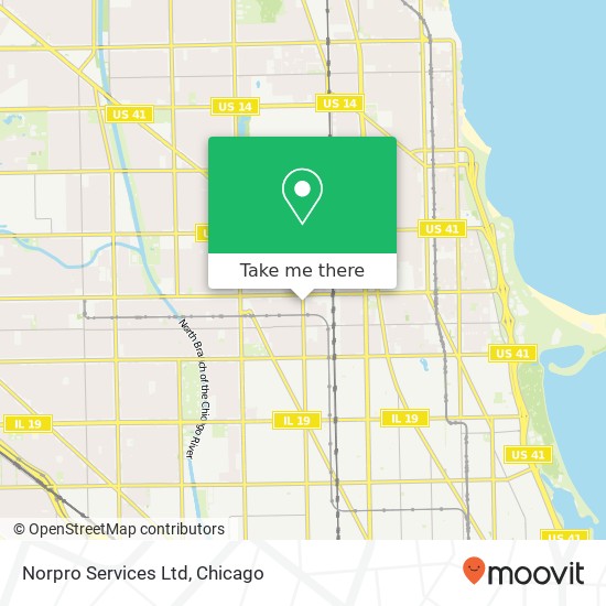 Norpro Services Ltd map