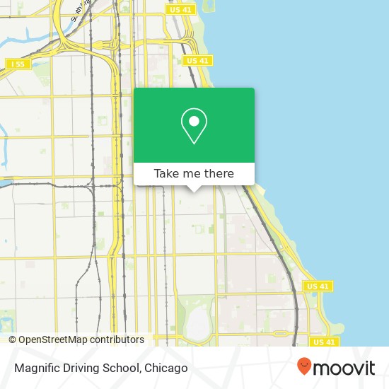 Magnific Driving School map