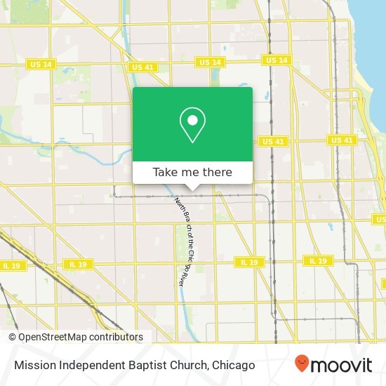 Mission Independent Baptist Church map