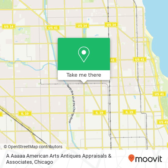 A Aaaaa American Arts Antiques Appraisals & Associates map