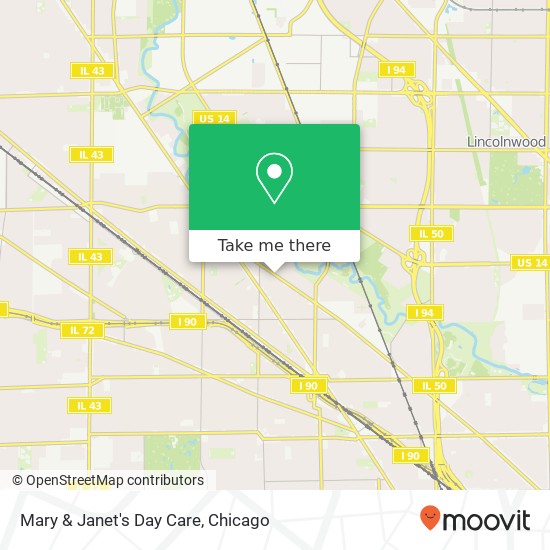 Mary & Janet's Day Care map