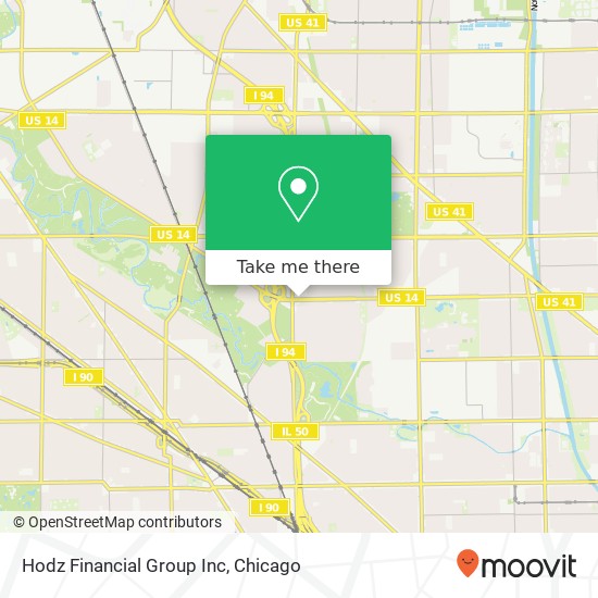 Mapa de Hodz Financial Group Inc