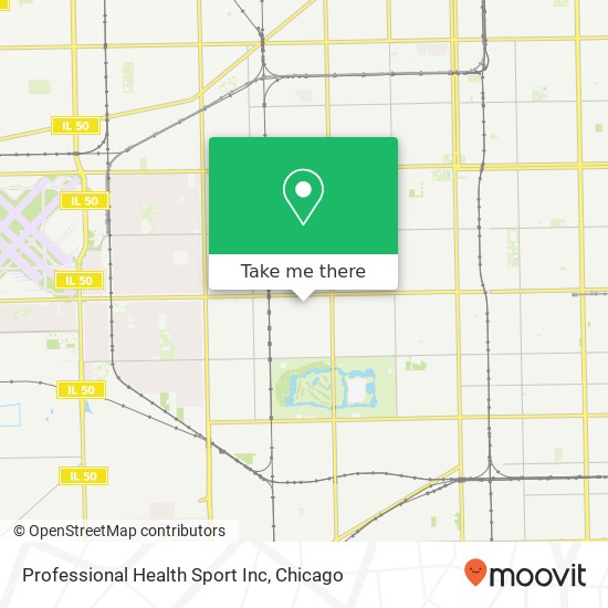 Professional Health Sport Inc map