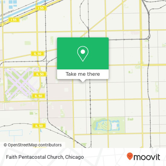 Mapa de Faith Pentacostal Church