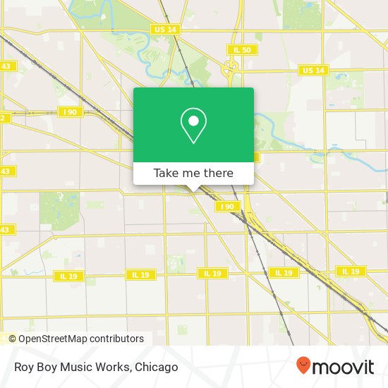 Roy Boy Music Works map