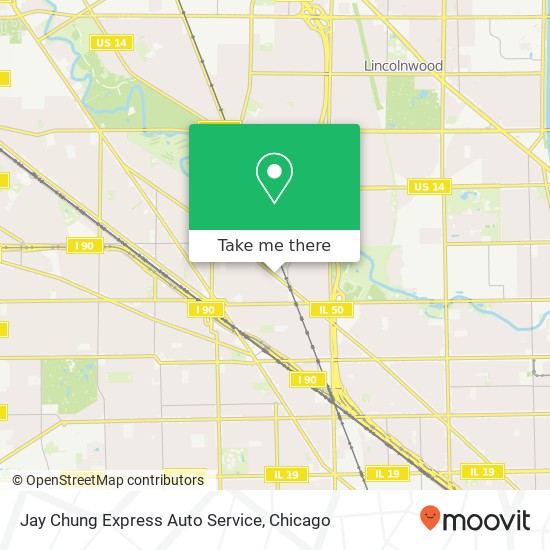 Jay Chung Express Auto Service map