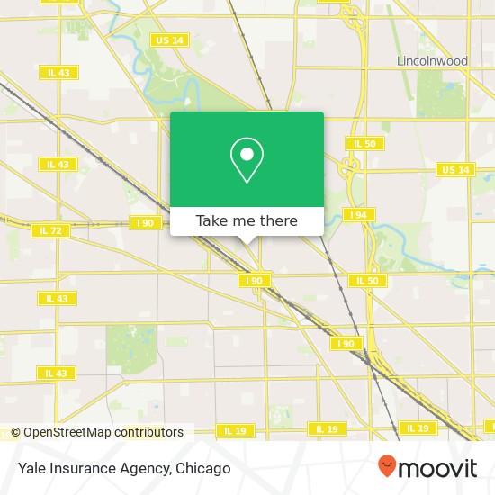 Yale Insurance Agency map