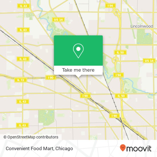 Mapa de Convenient Food Mart
