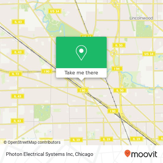 Mapa de Photon Electrical Systems Inc