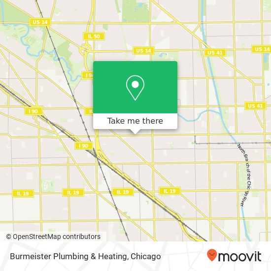 Mapa de Burmeister Plumbing & Heating