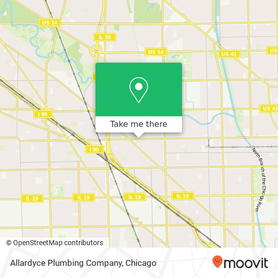 Mapa de Allardyce Plumbing Company